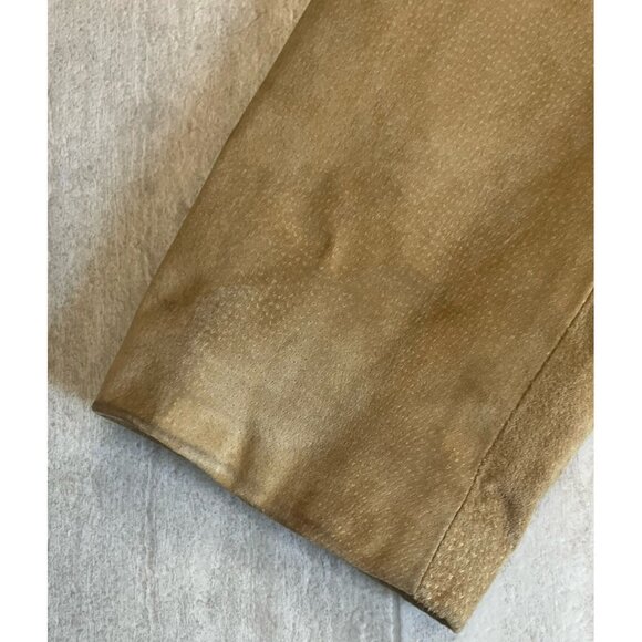 Vintage Tan Miller Stockman Blazer Mens 40 Suede Western Cowboy Jacket USA 80s - Picture 5 of 12